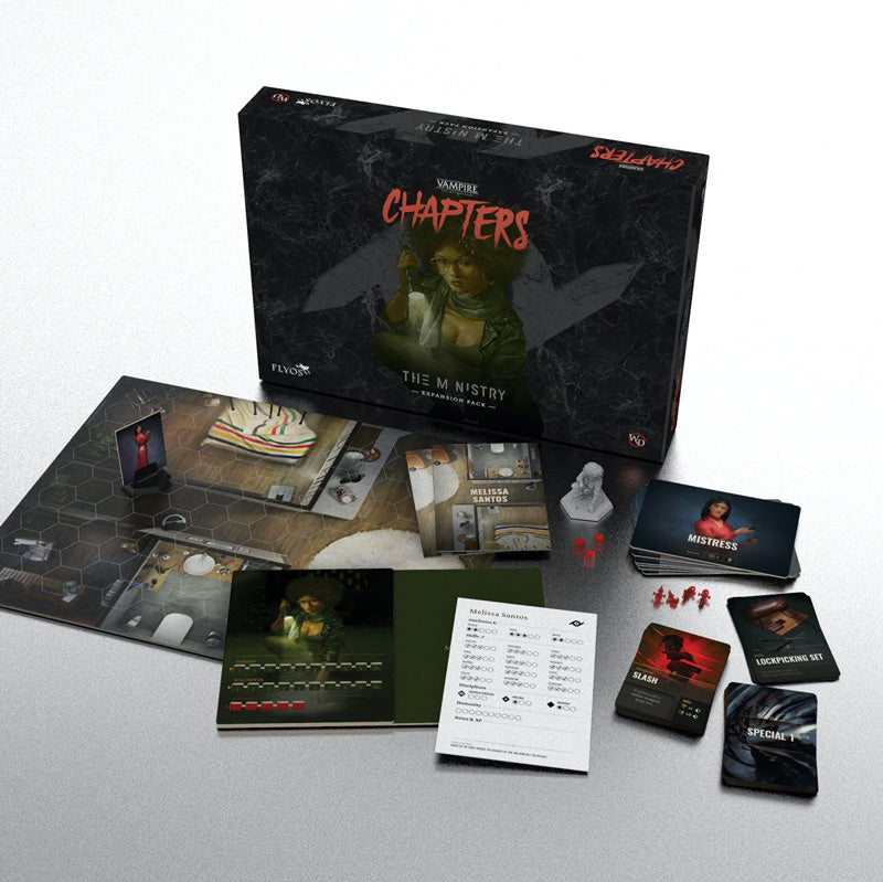 Pack Vampiro La Mascarada: Chapters + Expansiones (Castellano)