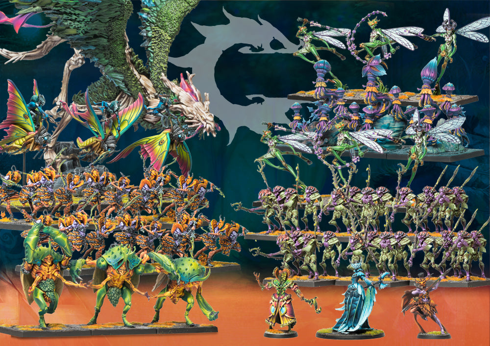 Weaver Courts : Reaper's Bloom 2000pt Army Para Bellum Conquest Wargame