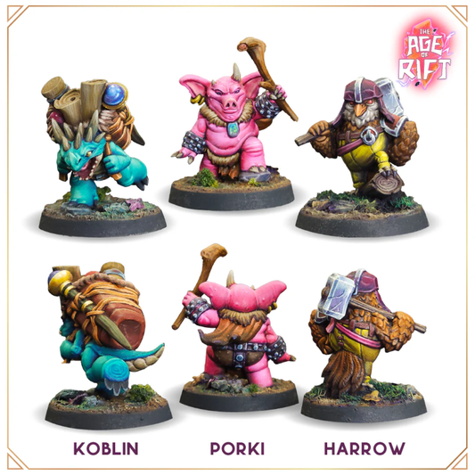 Pack Familiares - Criaturas de la Grieta