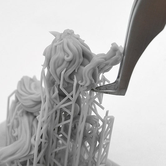 Pinzas de corte de cabeza plana / Cutting twezzers flat head