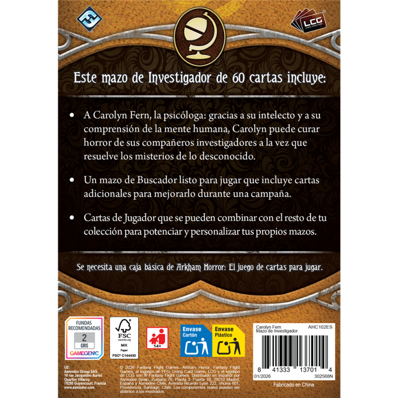 Mazo de investigador - Carolyn Fern