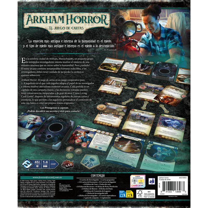 Arkham Horror: el juego de cartas (ed. 2026)
