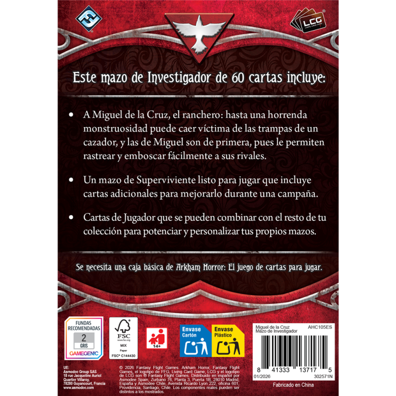 Mazo de investigador - Miguel de la Cruz