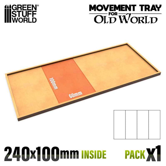 Bandejas de Movimiento DM - 240x100mm