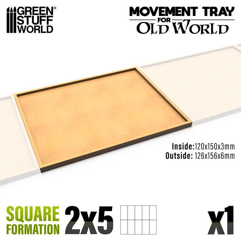 Bandejas de Movimiento DM - 120x150mm