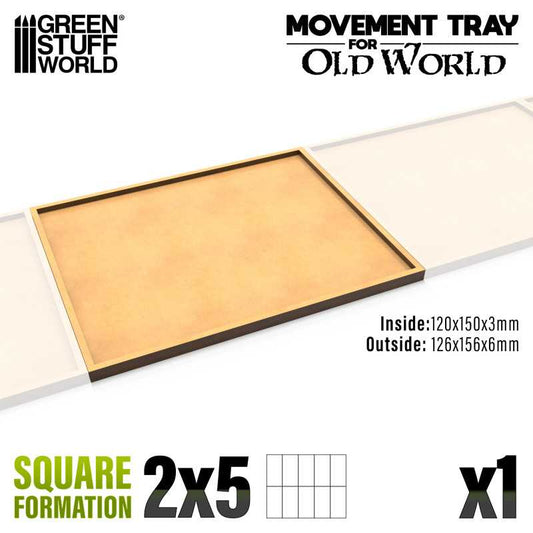 Bandejas de Movimiento DM - 120x150mm