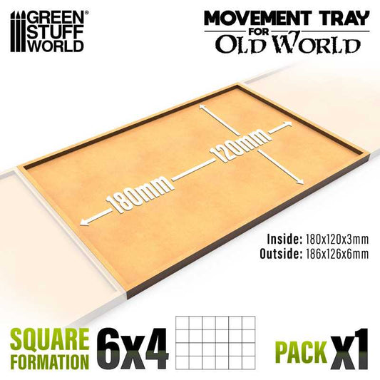 Bandejas de Movimiento DM - 180x120mm
