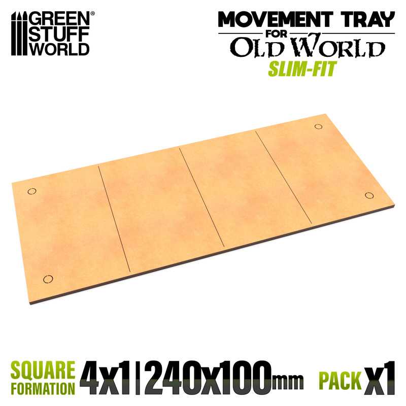 Bandejas de Movimiento DM - Slimfit 240x100mm