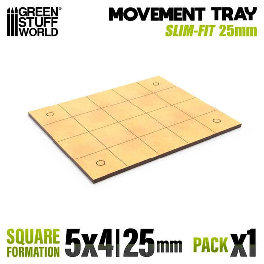 Bandejas de Movimiento DM - Slimfit Cuadradas 125x100mm