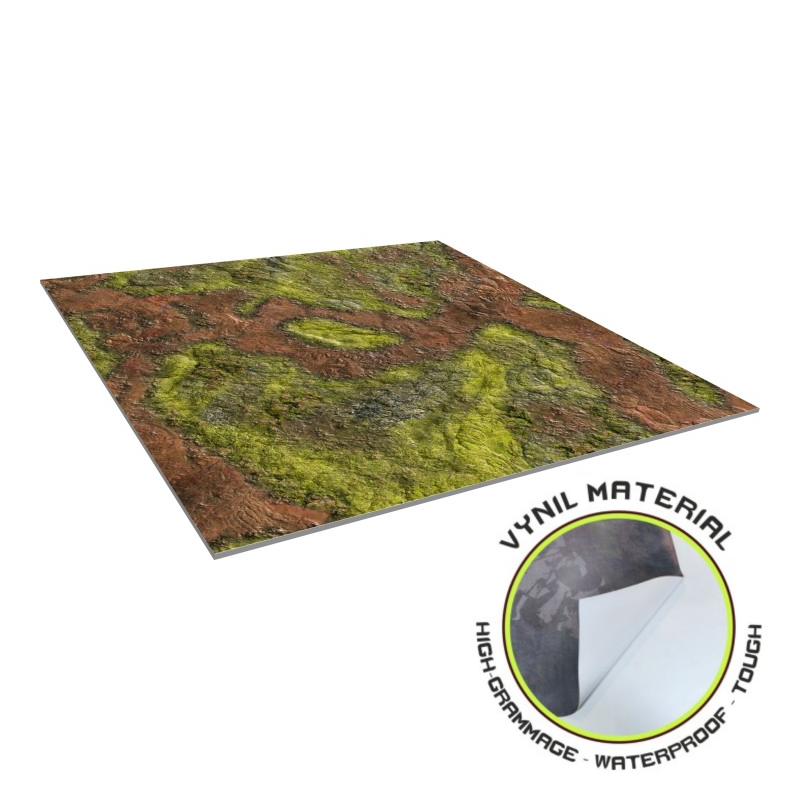 Bandua Mats: Bayou Mat 4'x4' Textil
