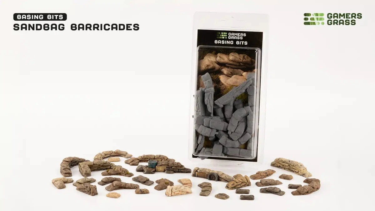 Basing Bits - Sandbag Barricades