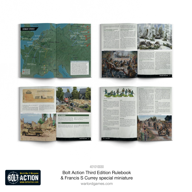 Bolt Action - 3º Edition Rulebook (Inglés)