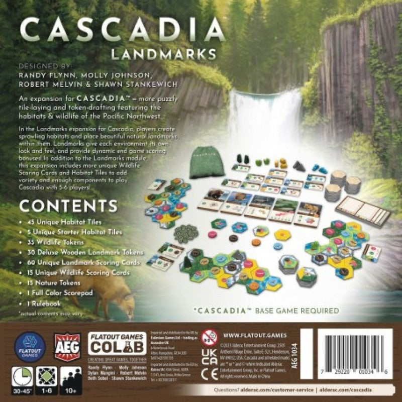 Cascadia: Hitos
