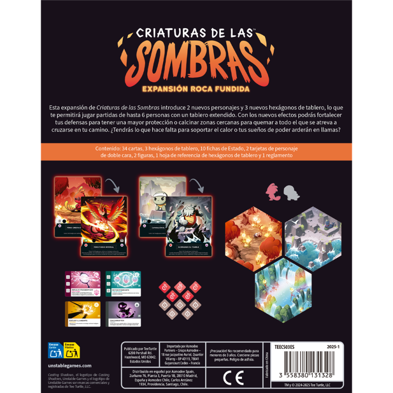 Criaturas de las Sombras - Roca fundida