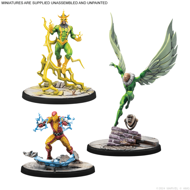 Crisis Protocol - Electro & Sandman & Shocker & Vulture