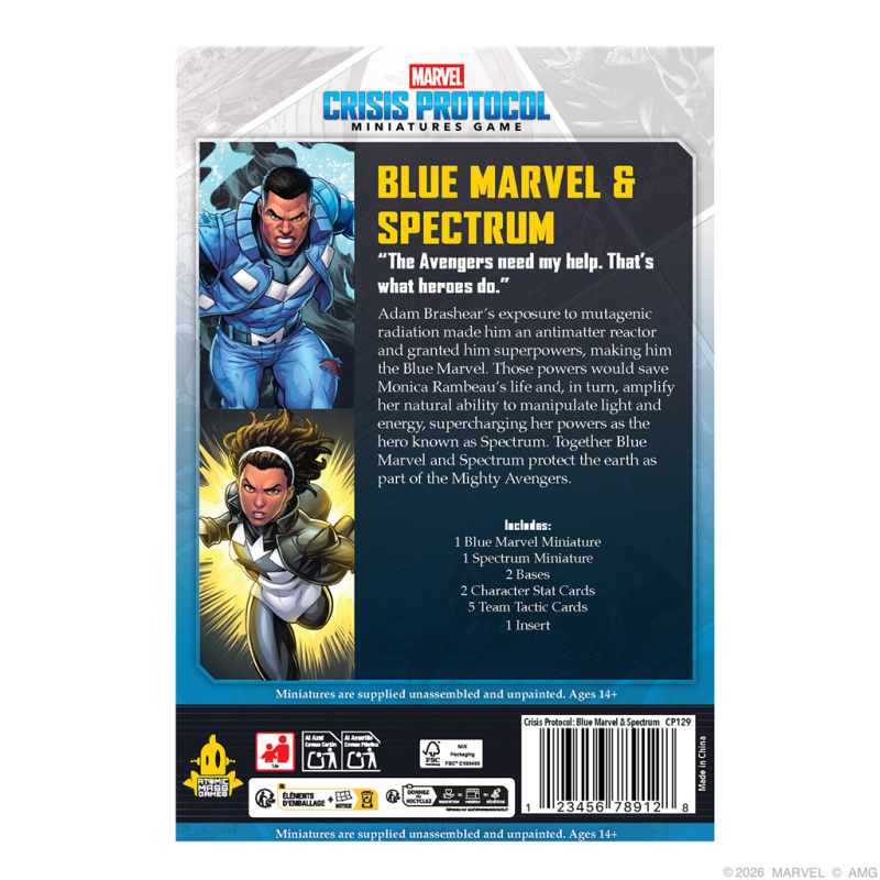 Crisis Protocol - Blue Marvel & Spectrum