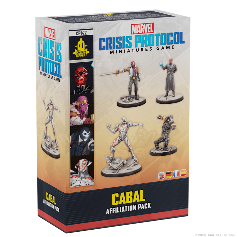 [PREPEDIDO] Crisis Protocol - Cabal Affiliation Pack