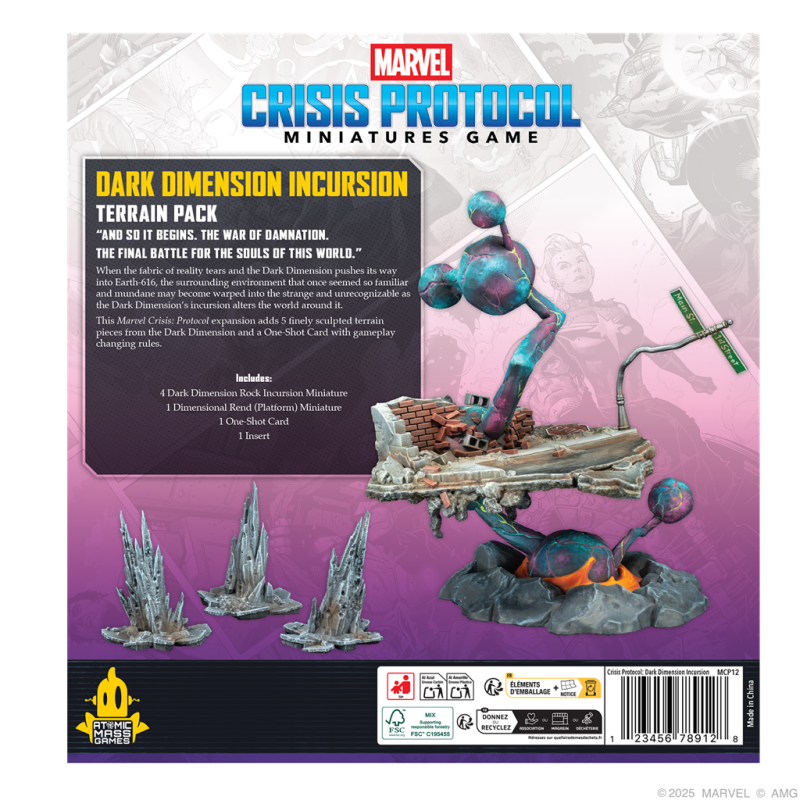 Crisis Protocol - Dark Dimension Incursion Terrain Pack