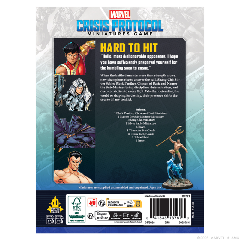 Crisis Protocol - Hard to Hit Character Pack