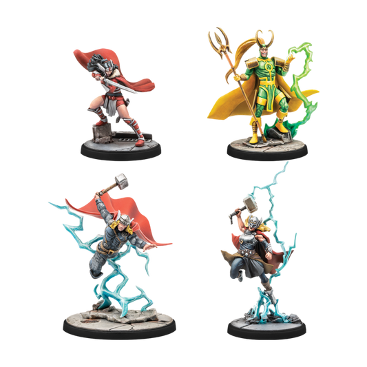 Crisis Protocol - Mighty Thor, Lady Sif, Thor & Loki