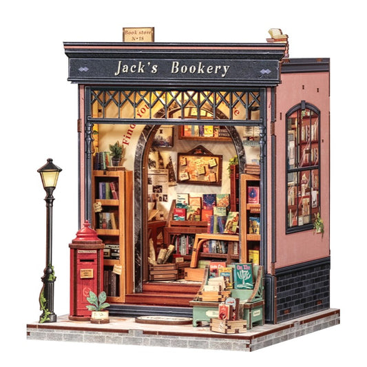 DIY Miniature House - City Walk - Jack's Bookery