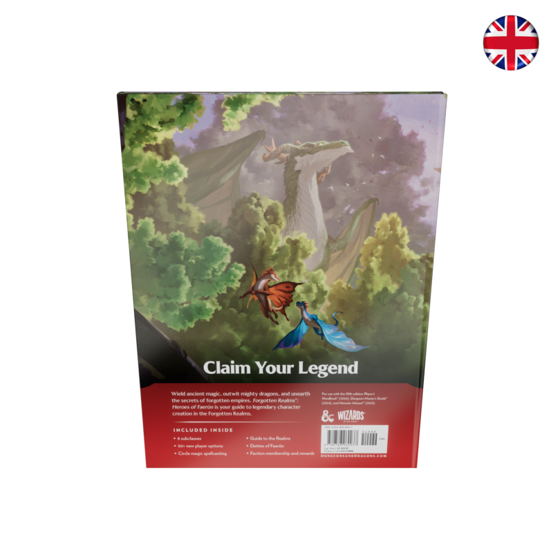 D&D Forgotten Realms - Heroes of Faerun (Inglés)