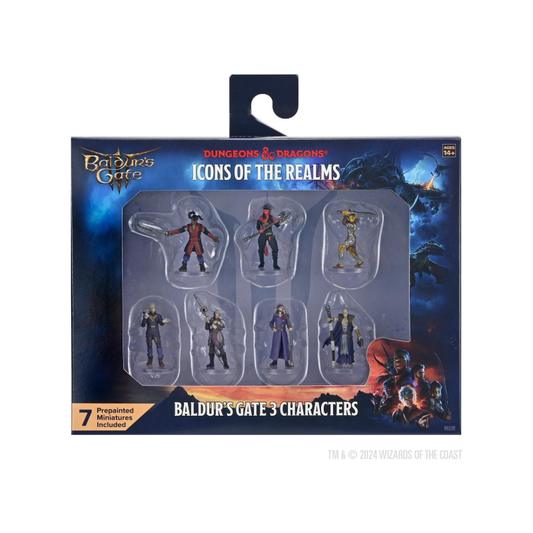 D&D Icons of the Realms: Baldur's Gate 3 - Character Boxed Set