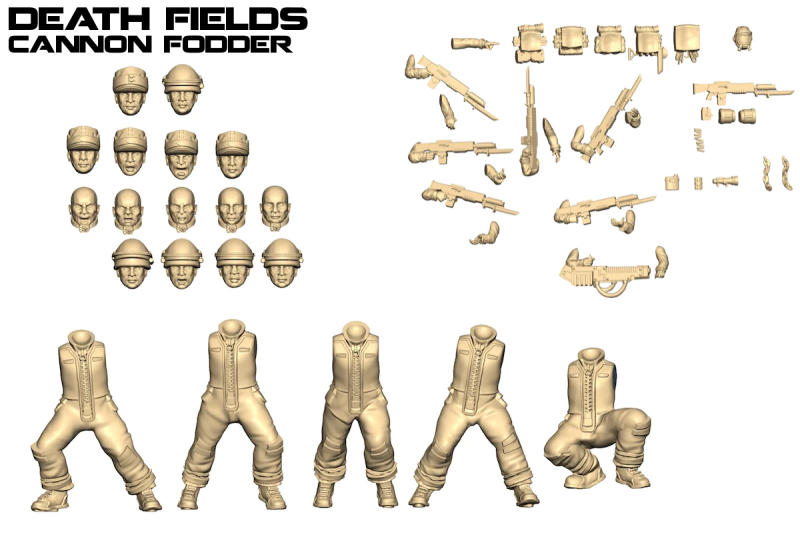 Death Fields - Cannon Fodder Faction