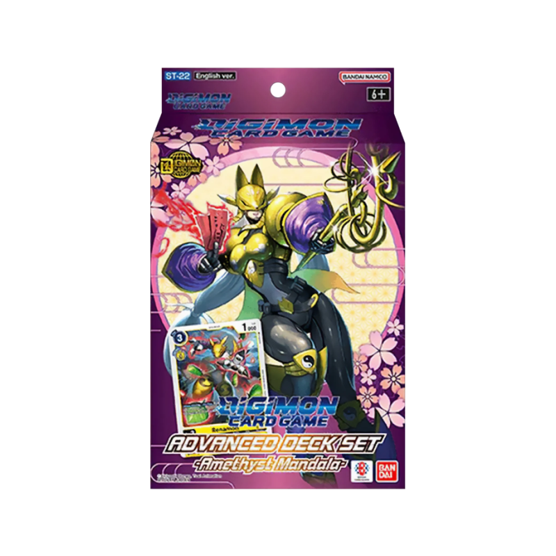 Digimon Card Game - Amethyst Mandala Advanced Deck (ST22)