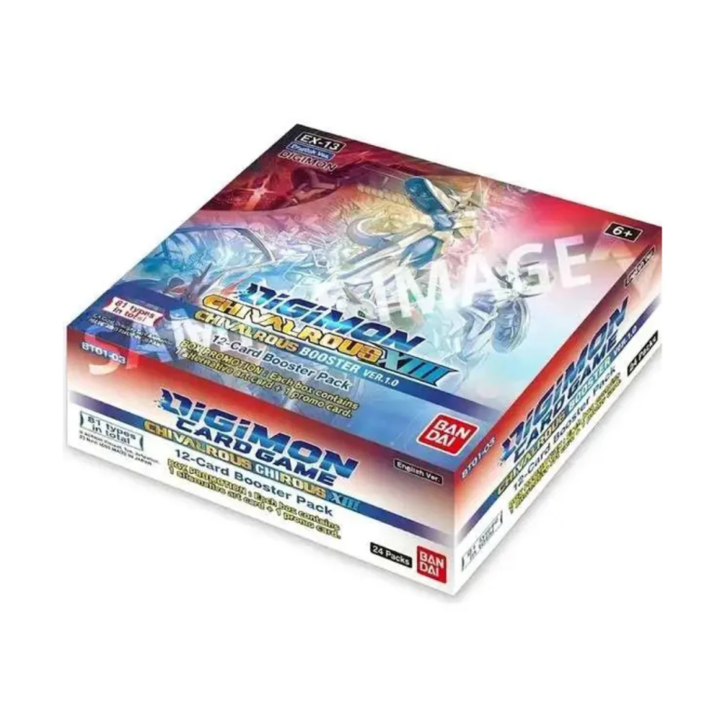 Digimon Card Game - Chivalrous XIII Extra Booster Display EX13 (24 Packs)