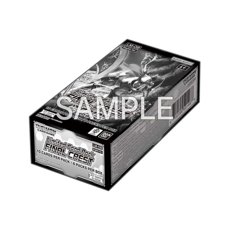 Digimon Card Game - Limited Card Pack Final Crest (LM08)