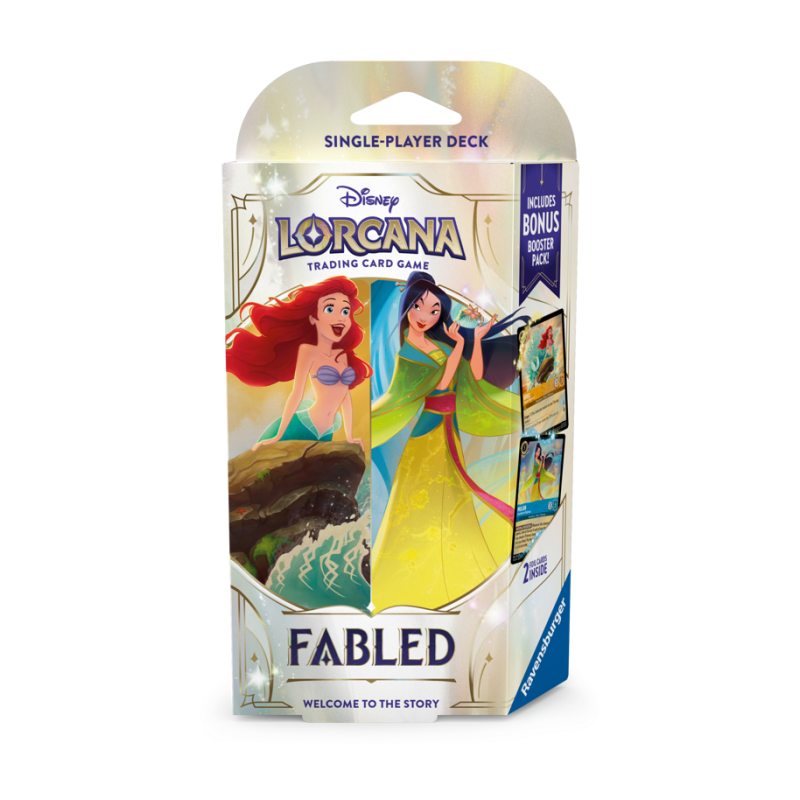 Disney Lorcana - Fabled - Mazos de Inicio (Inglés)