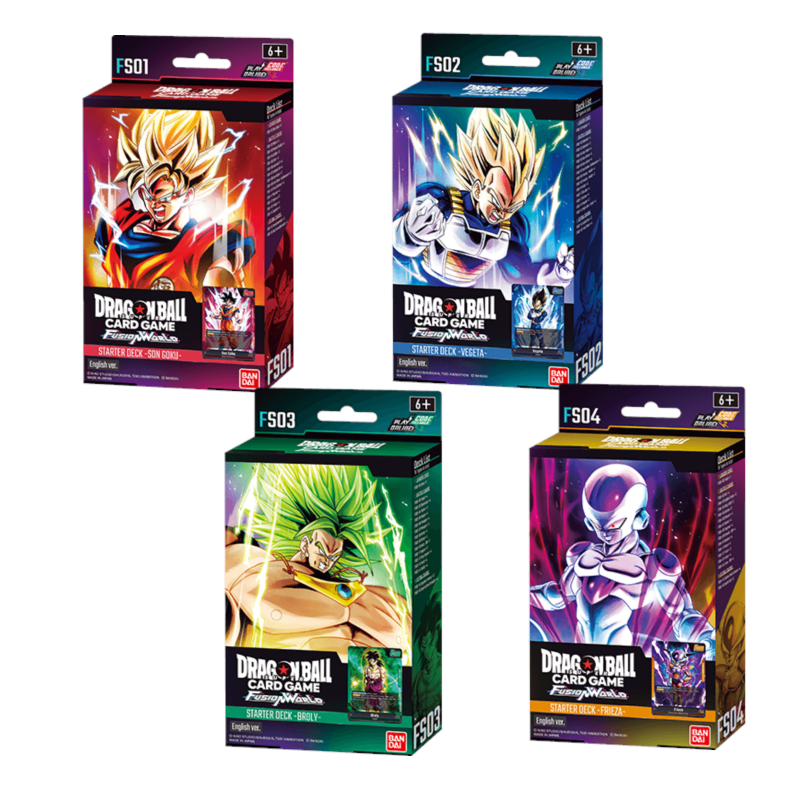 Dragon Ball Super TCG - Fusion World Starter Decks