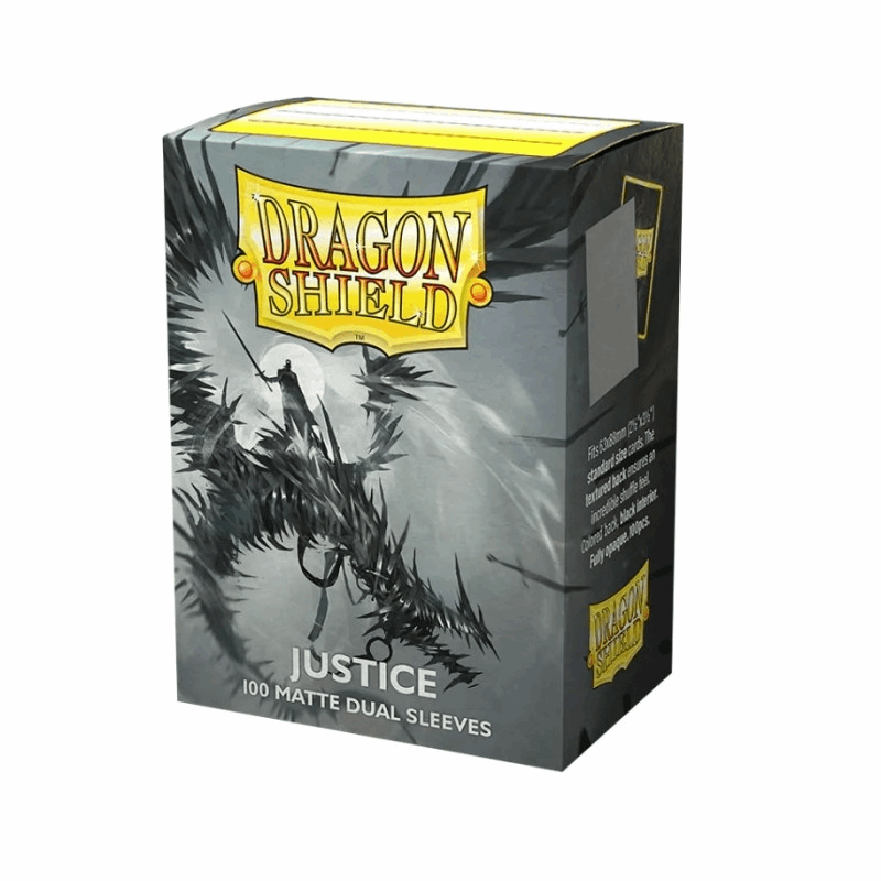 Dragon Shield - Standard Sleeves - Dual Matte Justice (100 Sleeves)