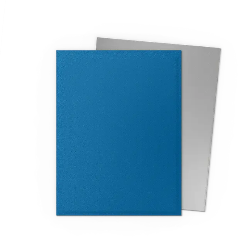 Dragon Shield - Standard Sleeves - Dual Matte - Cobalt Silver (100 Sleeves)