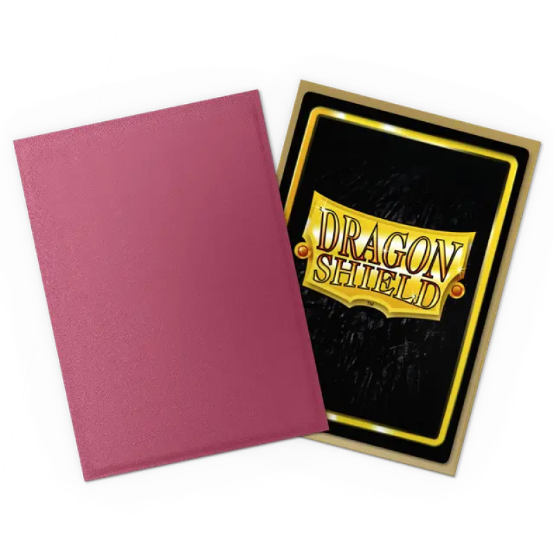 Dragon Shield - Standard Sleeves - Dual Matte - Pomegranate Gold (100 Sleeves)