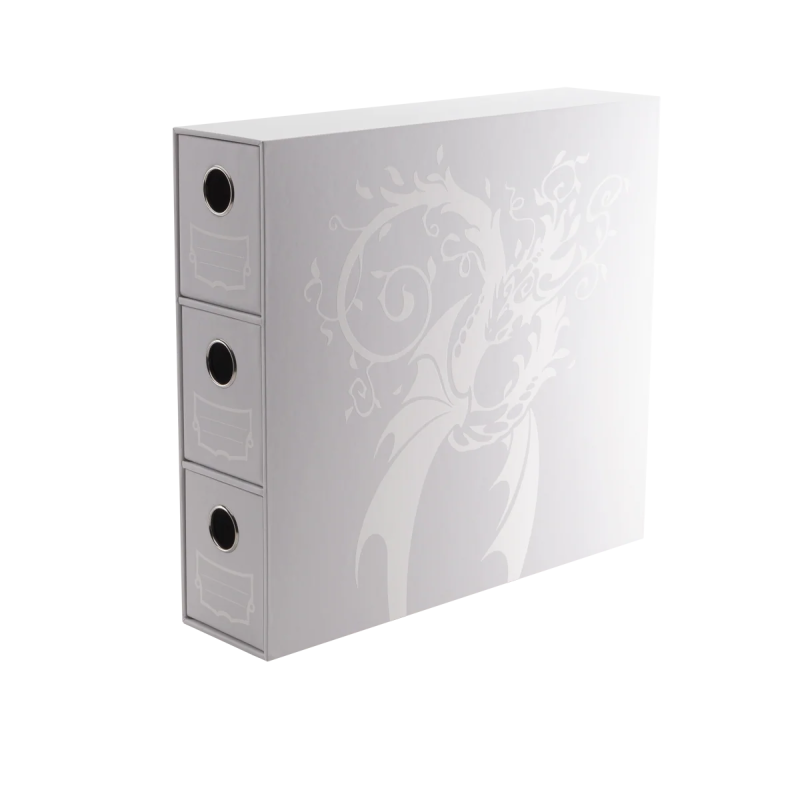 Dragon Shield - Fortress 3-Card Drawers Vertical - Black