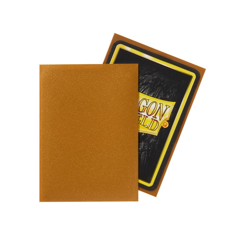 Dragon Shield - Standard Sleeves - Matte Gold (100 Sleeves)