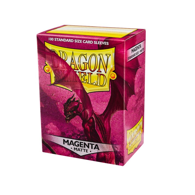 Dragon Shield - Standard Sleeves - Matte Magenta (100 Sleeves)