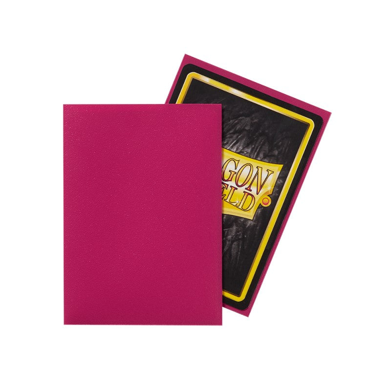 Dragon Shield - Standard Sleeves - Matte Magenta (100 Sleeves)