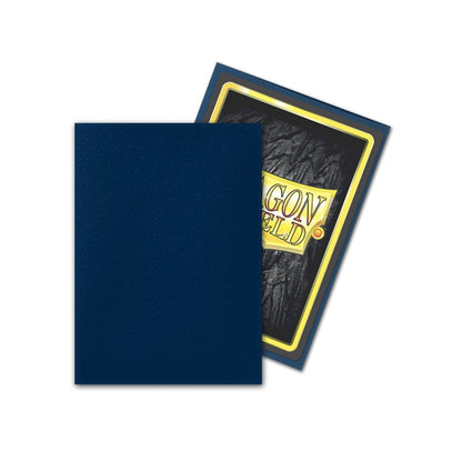 Dragon Shield - Standard Sleeves - Matte Midnight Blue (100 Sleeves)