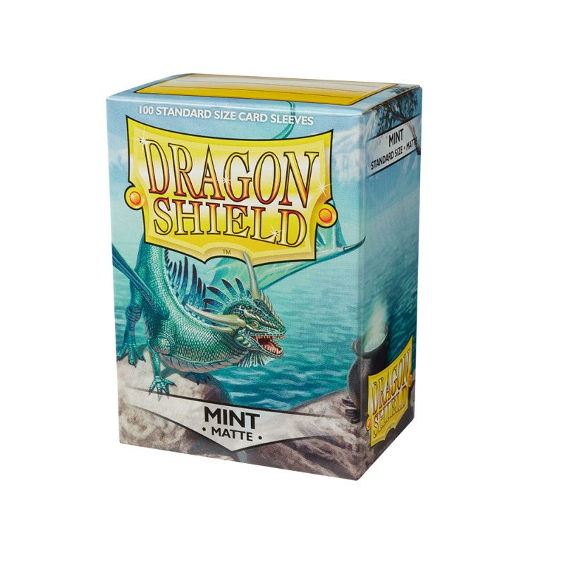 Dragon Shield - Standard Sleeves - Matte Mint (100 Sleeves)