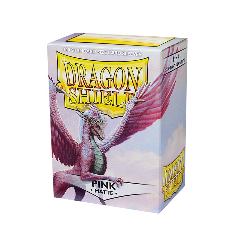Dragon Shield - Standard Sleeves - Matte Pink (100 Sleeves)