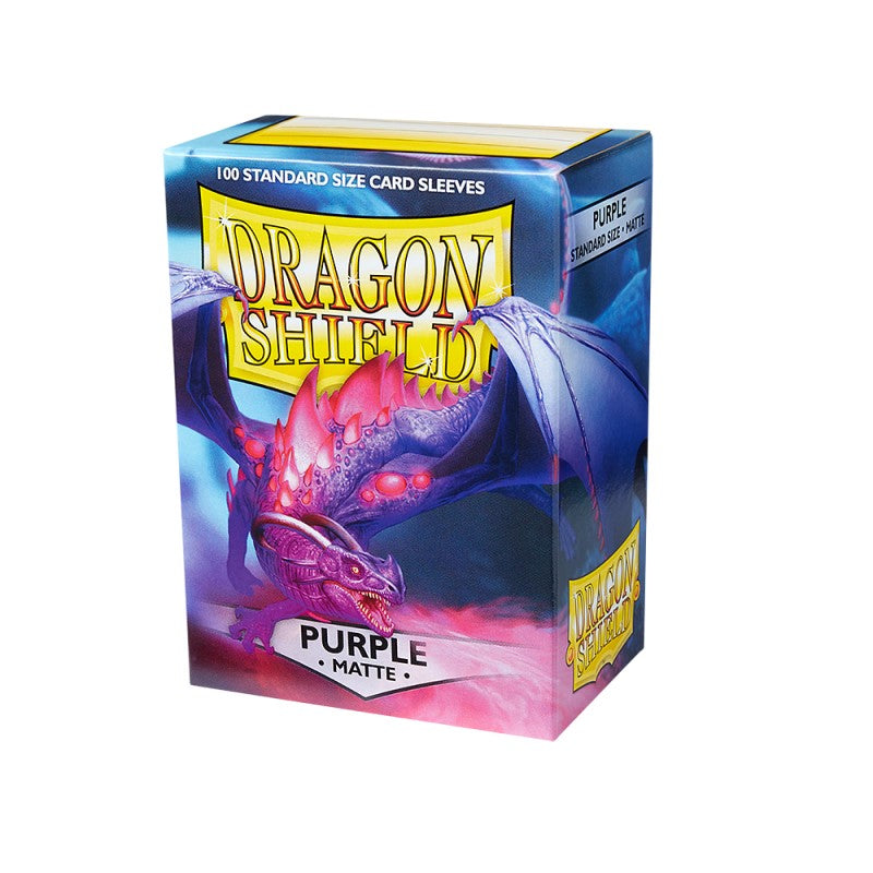 Dragon Shield - Standard Sleeves - Matte Purple (100 Sleeves)