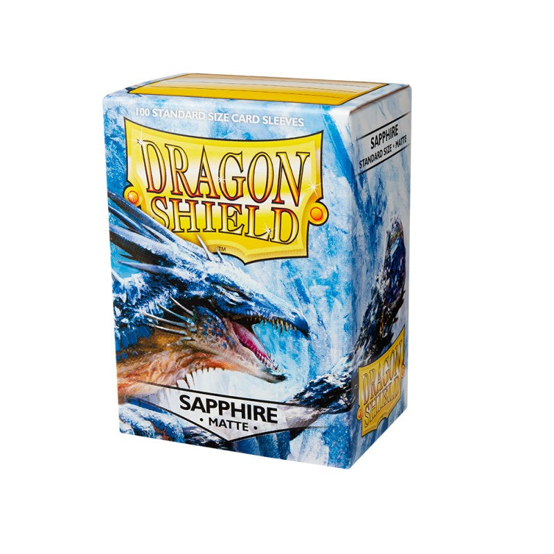 Dragon Shield - Standard Sleeves - Matte Sapphire (100 Sleeves)