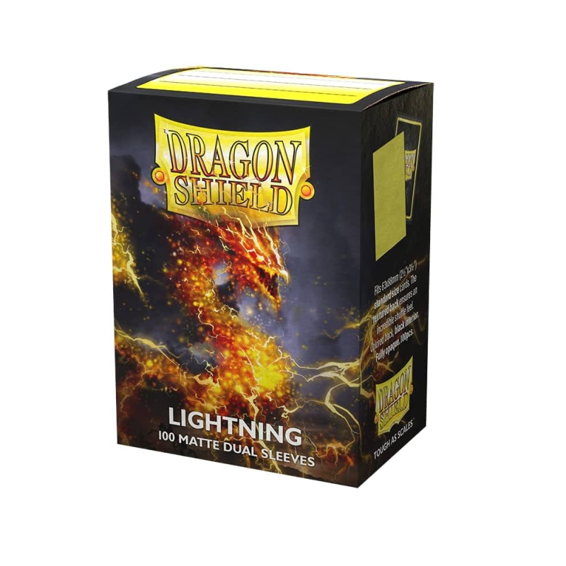 Dragon Shield - Standard Sleeves - Dual Matte Sleeves - Lightning 'Ailia' (100 Sleeves)