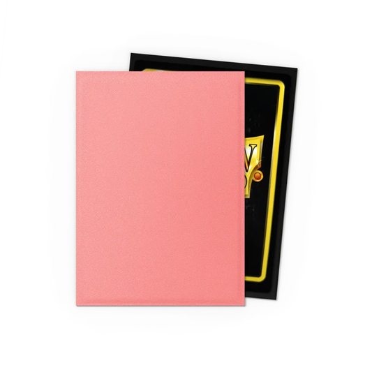 Dragon Shield - Standard Sleeves - Dual Matte Peach Piip (100 Sleeves)