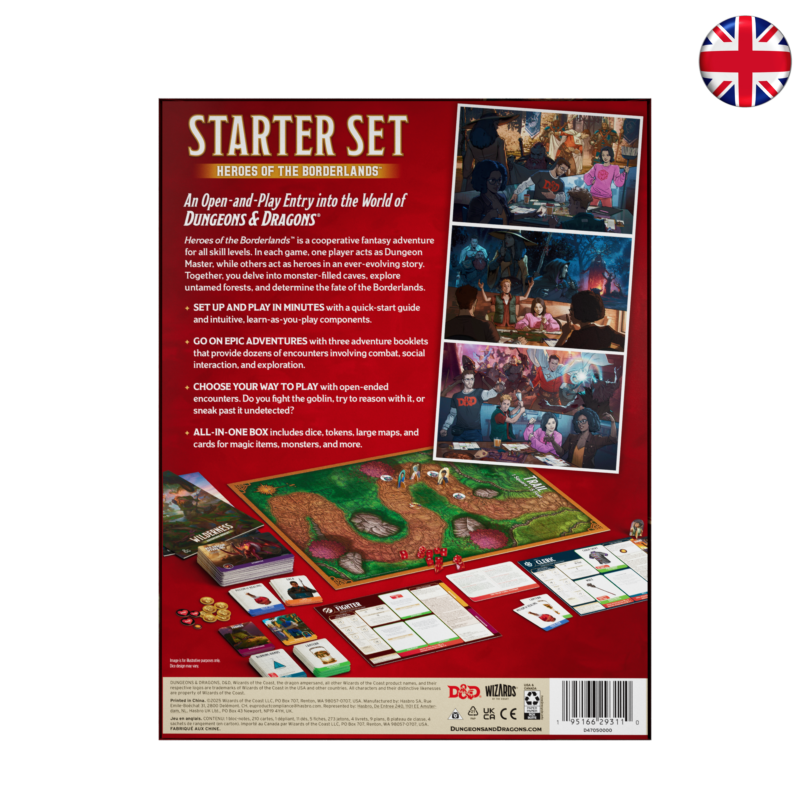 D&D Starter Set: Heroes of the Borderlands (Inglés)