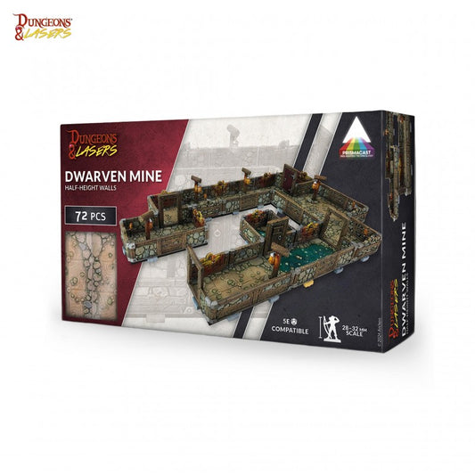 Dungeons & Lasers - Pre-Painted Terrain - Dwarven mine