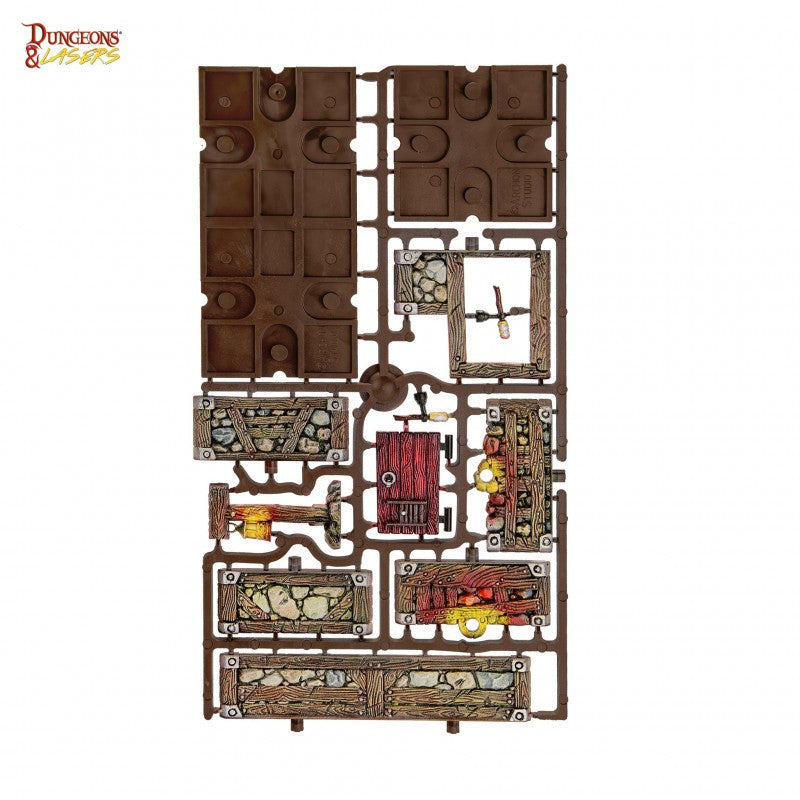 Dungeons & Lasers - Pre-Painted Terrain - Dwarven mine